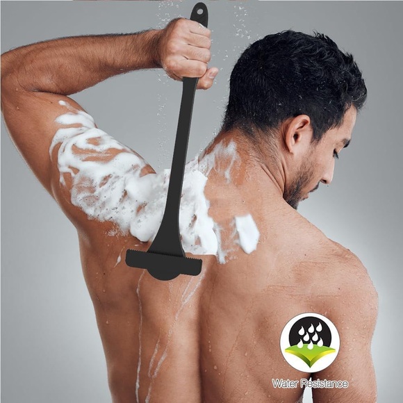 Back Shaver for Men, Back & Body Hair Trimmer. Shave Wet or Dry - Picture 6 of 8